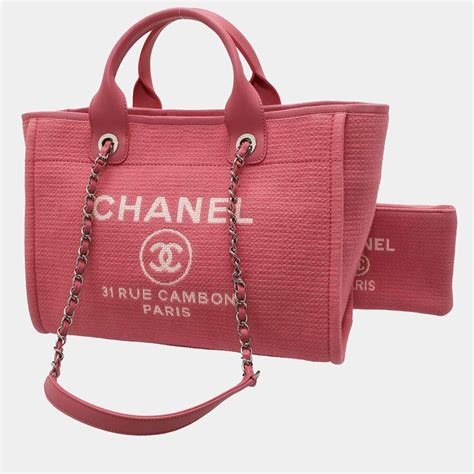 chanel pink pure canvas|chanel pink ref bag.